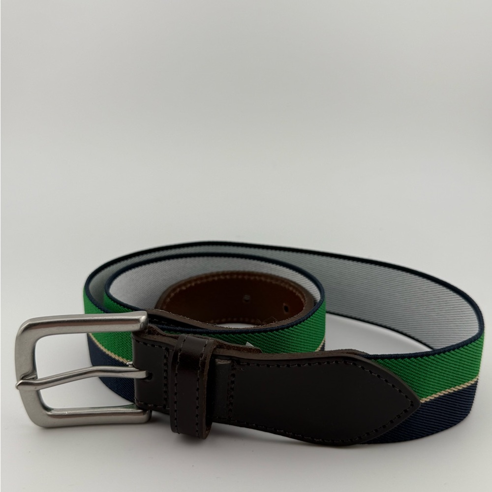 Men’s Bonobos Striped Webbing Belt (Sizes 30-34)